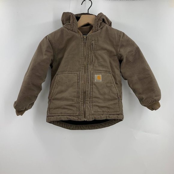 Carhartt Brown Kids Jacket - Picture 1 of 13